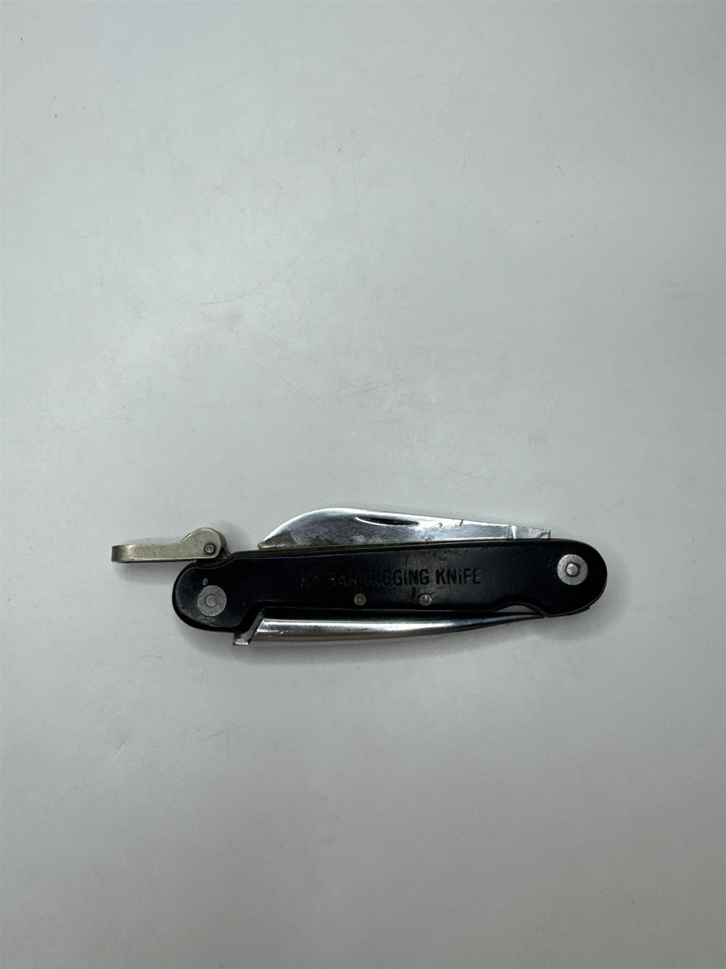 Vintage KA-BAR Black Rigging Knife Pocket Marlin Spike Sailor Marine