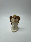 Antique German Angel Christmas Figurine Early 1900s Repaired Crack