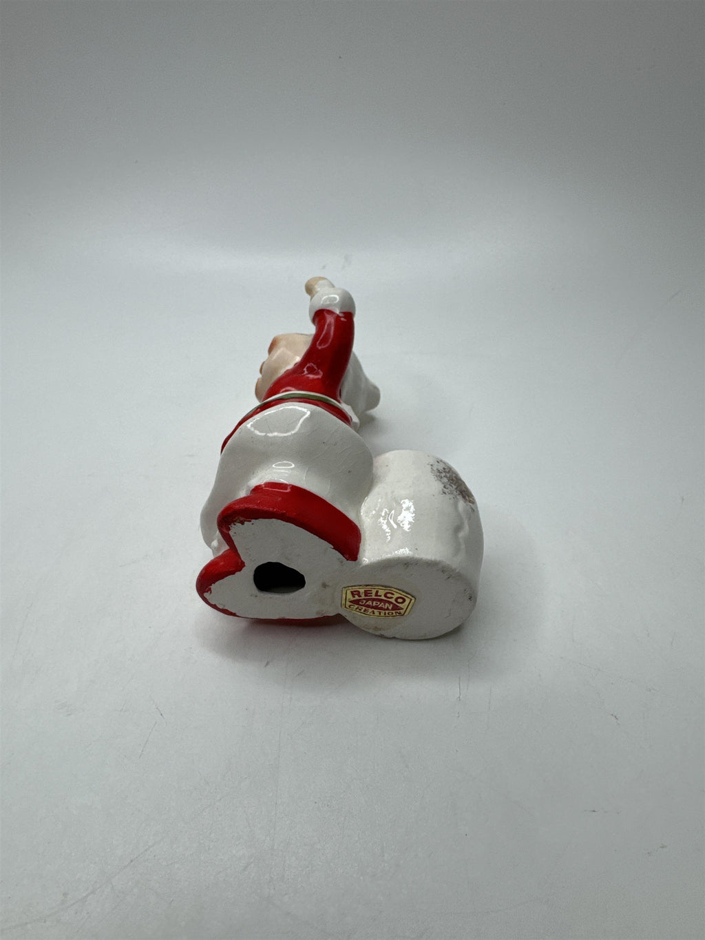 Vintage Relco Japan Mrs. Claus Figurine Candlestick Holder Ceramic Christmas