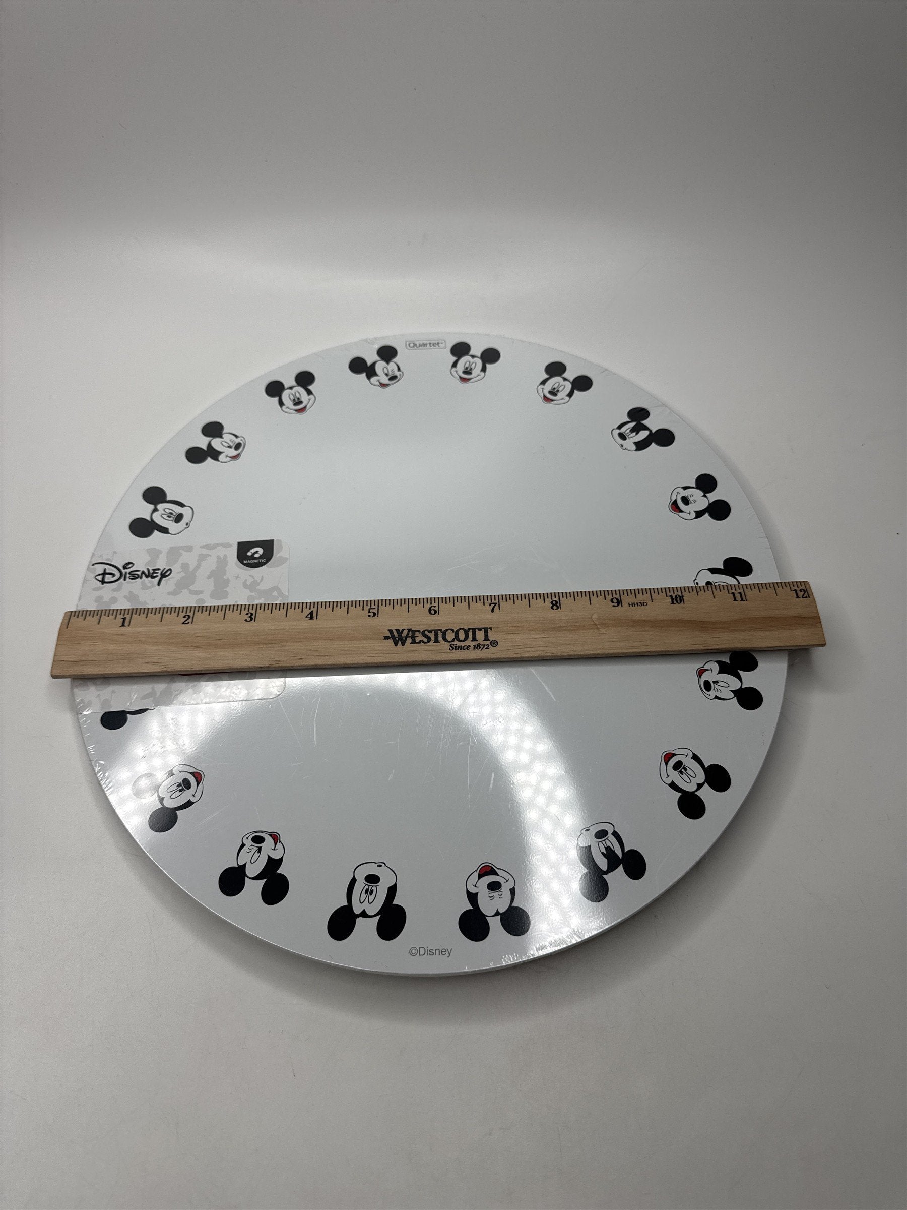 Quartet Disney Mickey Mouse Circular Dry Erase Board Whiteboard Memo Home