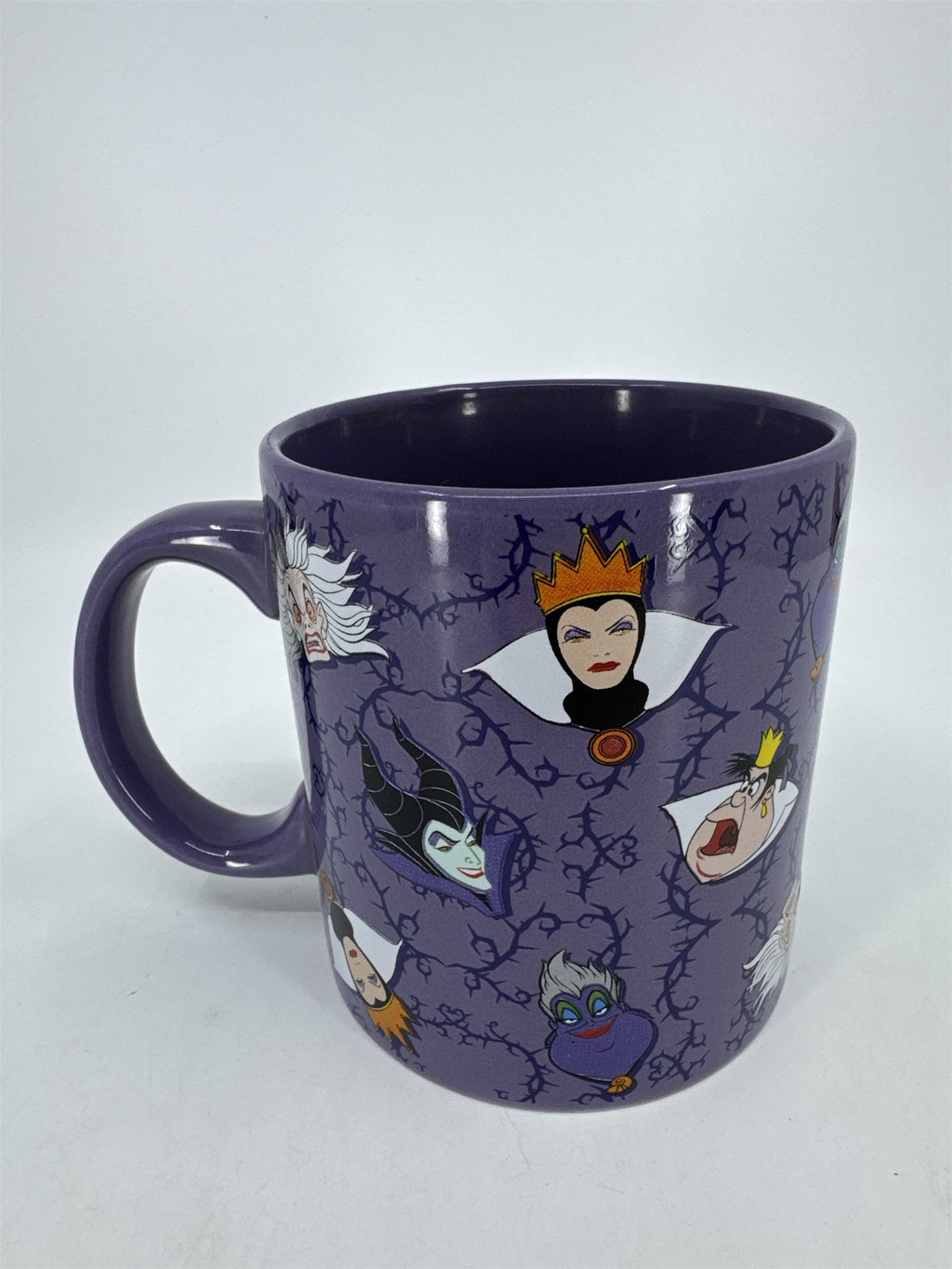 Disney Villains Large 20 Oz. Coffee Mug Evil Queen, Ursula, Cruella Deville