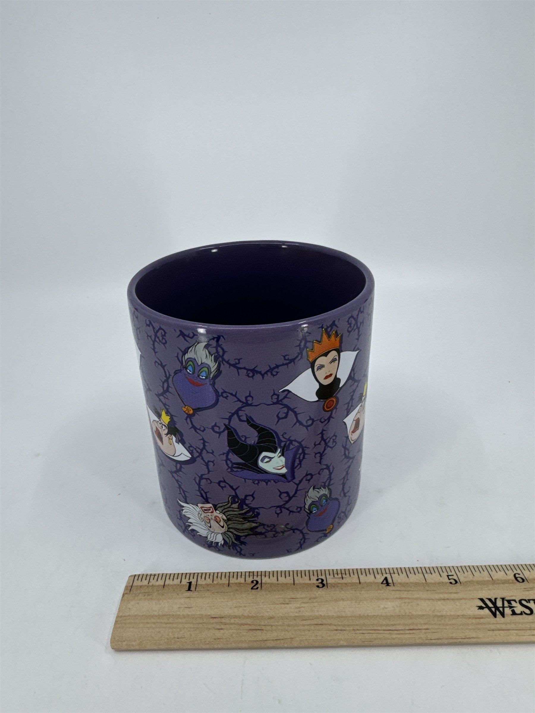 Disney Villains Large 20 Oz. Coffee Mug Evil Queen, Ursula, Cruella Deville
