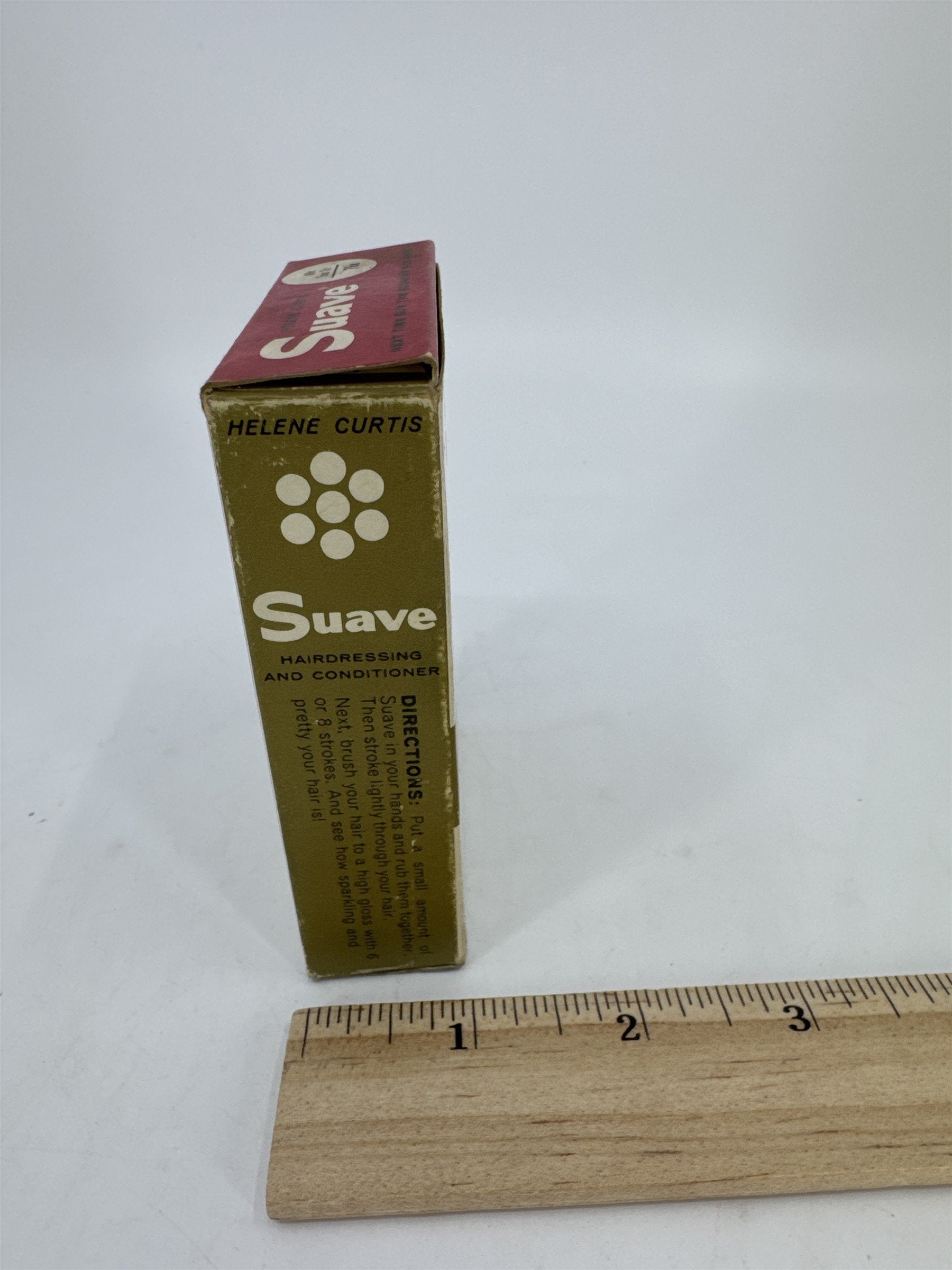 Vintage Helene Curtis Suave Hairdressing And Conditioner W/ Lavender In Box