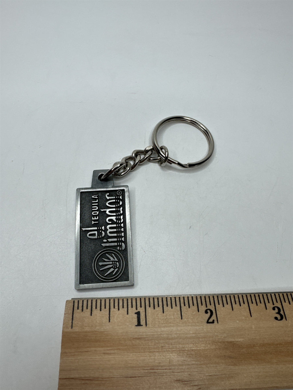 El Jimador Tequila Metal Keyring Keychain Fob Liquor Bar Advertising Promo
