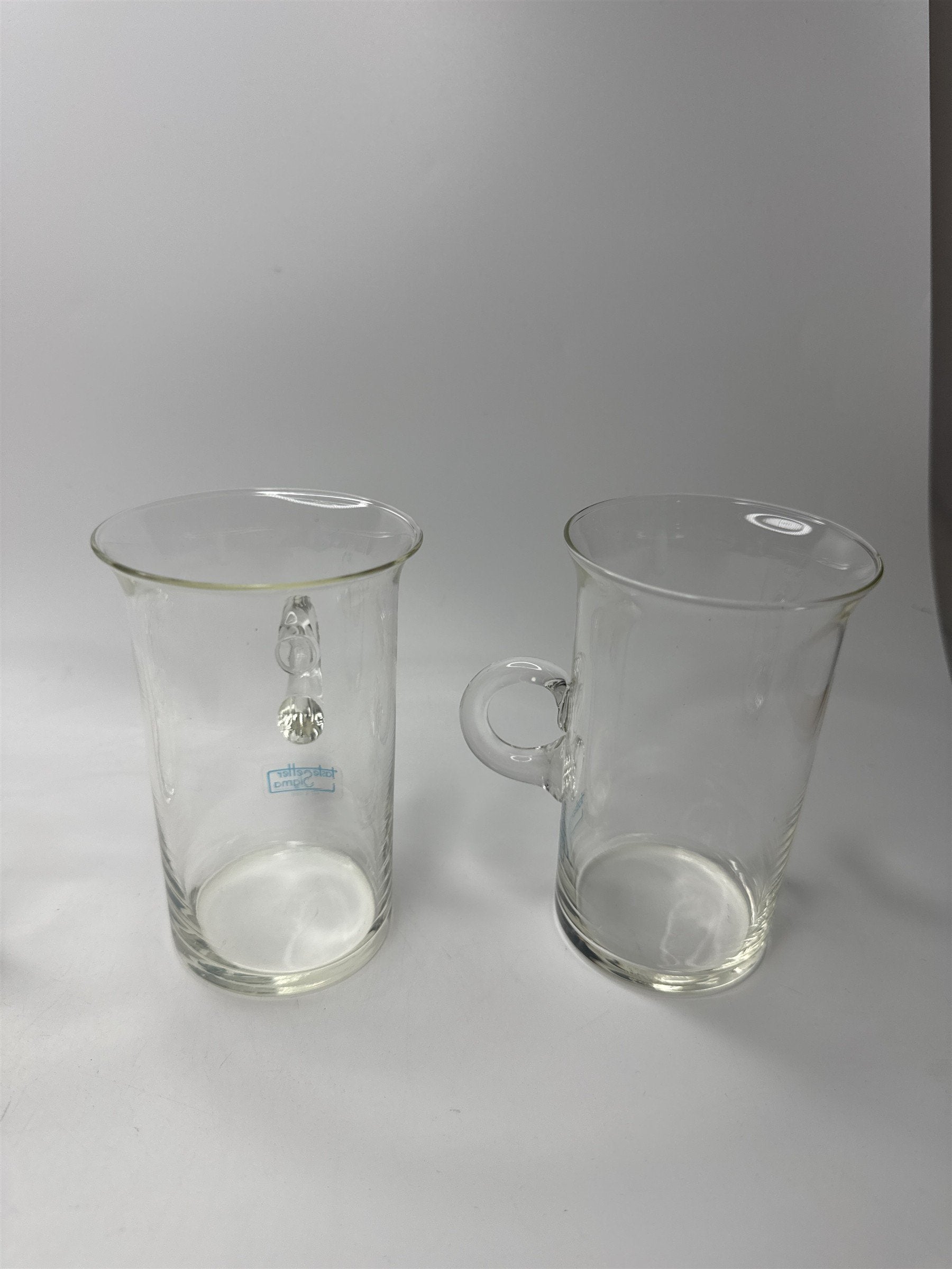 Vintage Set 4 Cook'n Glass Tastesetter Sigma Irish Coffee Mugs Barware Retro MCM