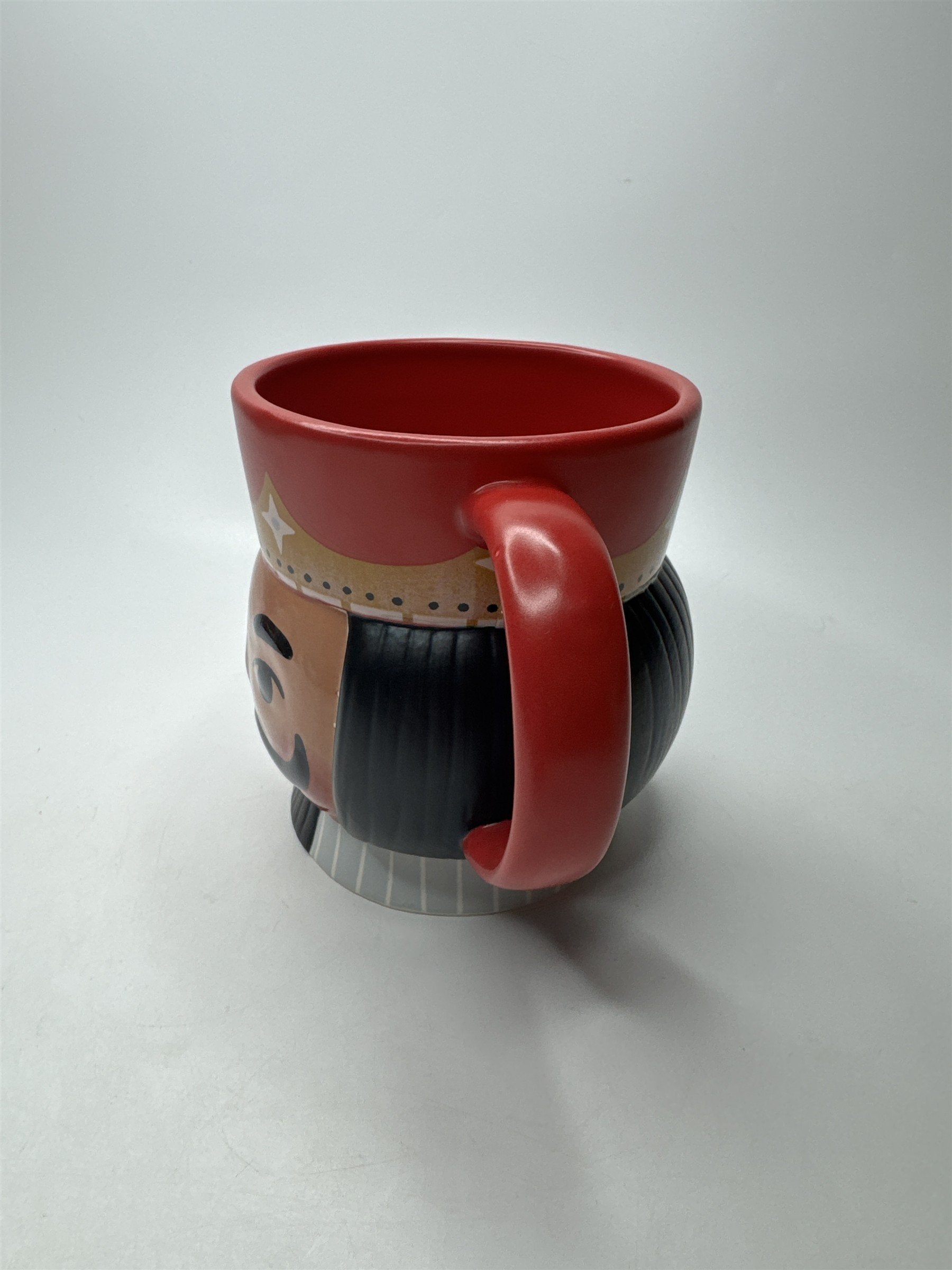 Vintage Hallmark Sculpted Nutcracker Christmas Mug 24oz Oversize Figural Decor