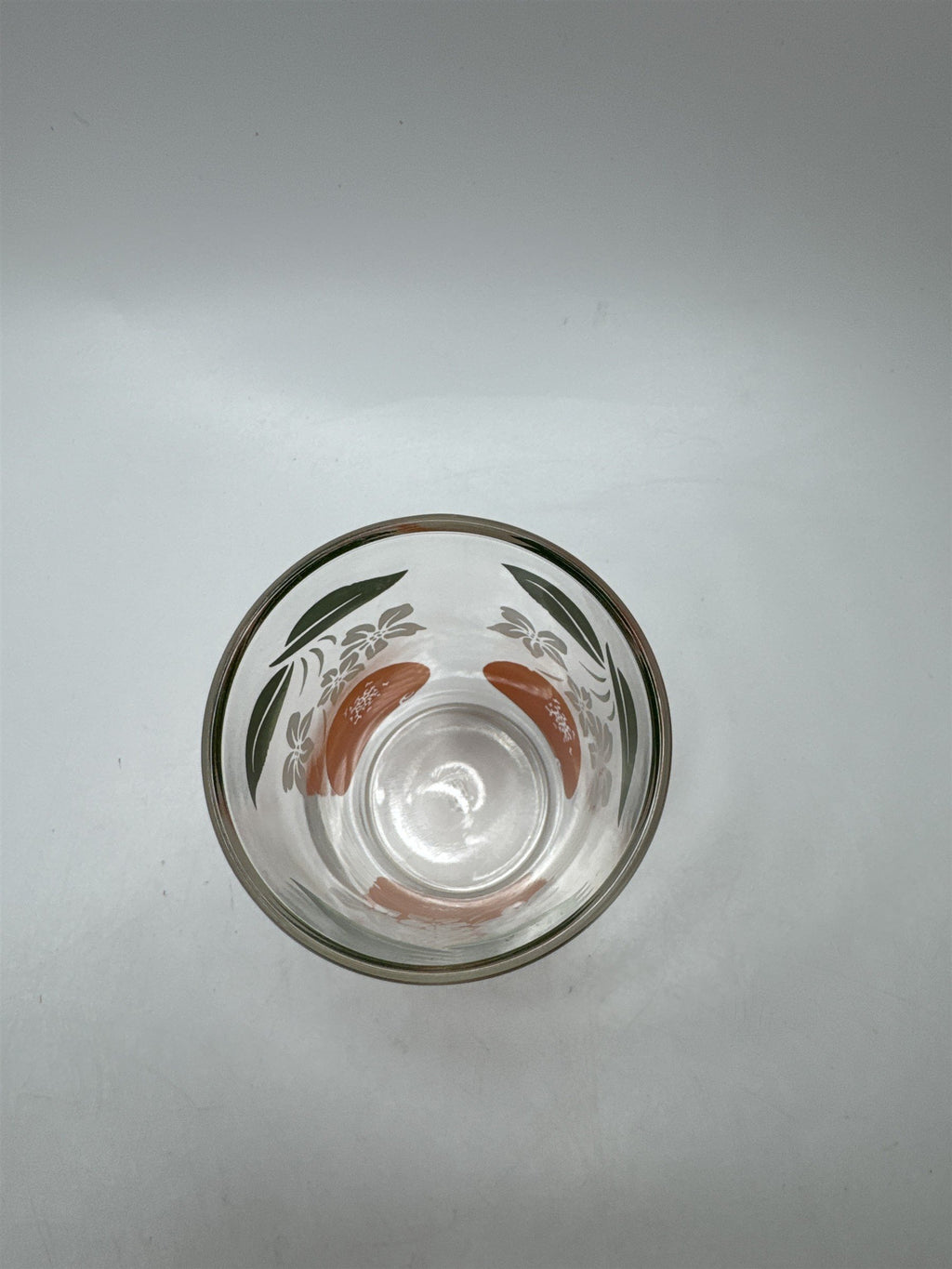 Vtg 1950s Tropicana Promo Orange Blossom Juice Glass Tumbler Retro