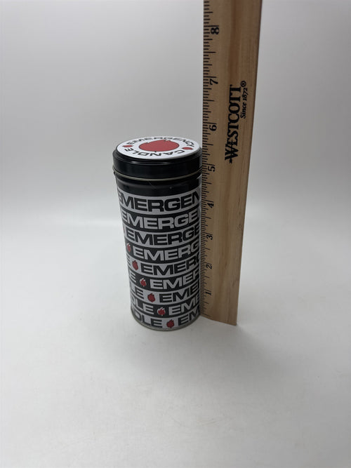 1980s Pack of 7 Emergency Candles Tin Can Roadside Auto Survival Safety