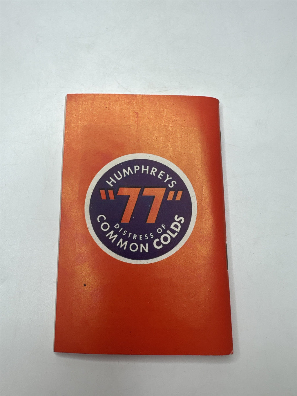 Vintage Humphreys Manual Booklet Household Hints First Aid Miniature Pocket Guid