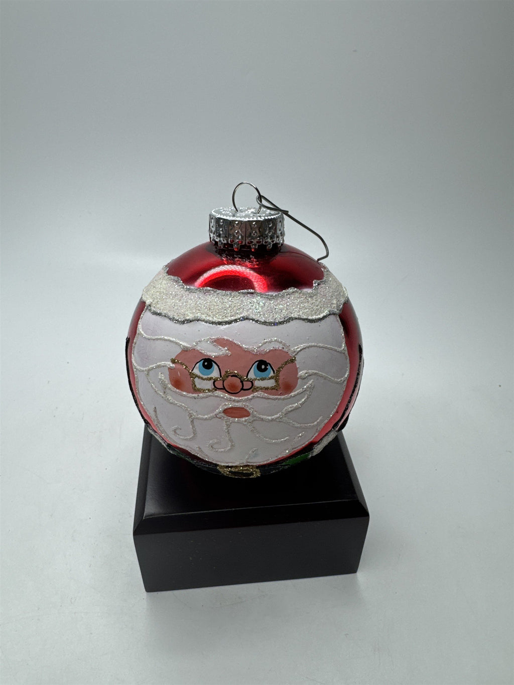 Radio City Rockettes Santa Glass Ornament Christmas Spectacular Collectible