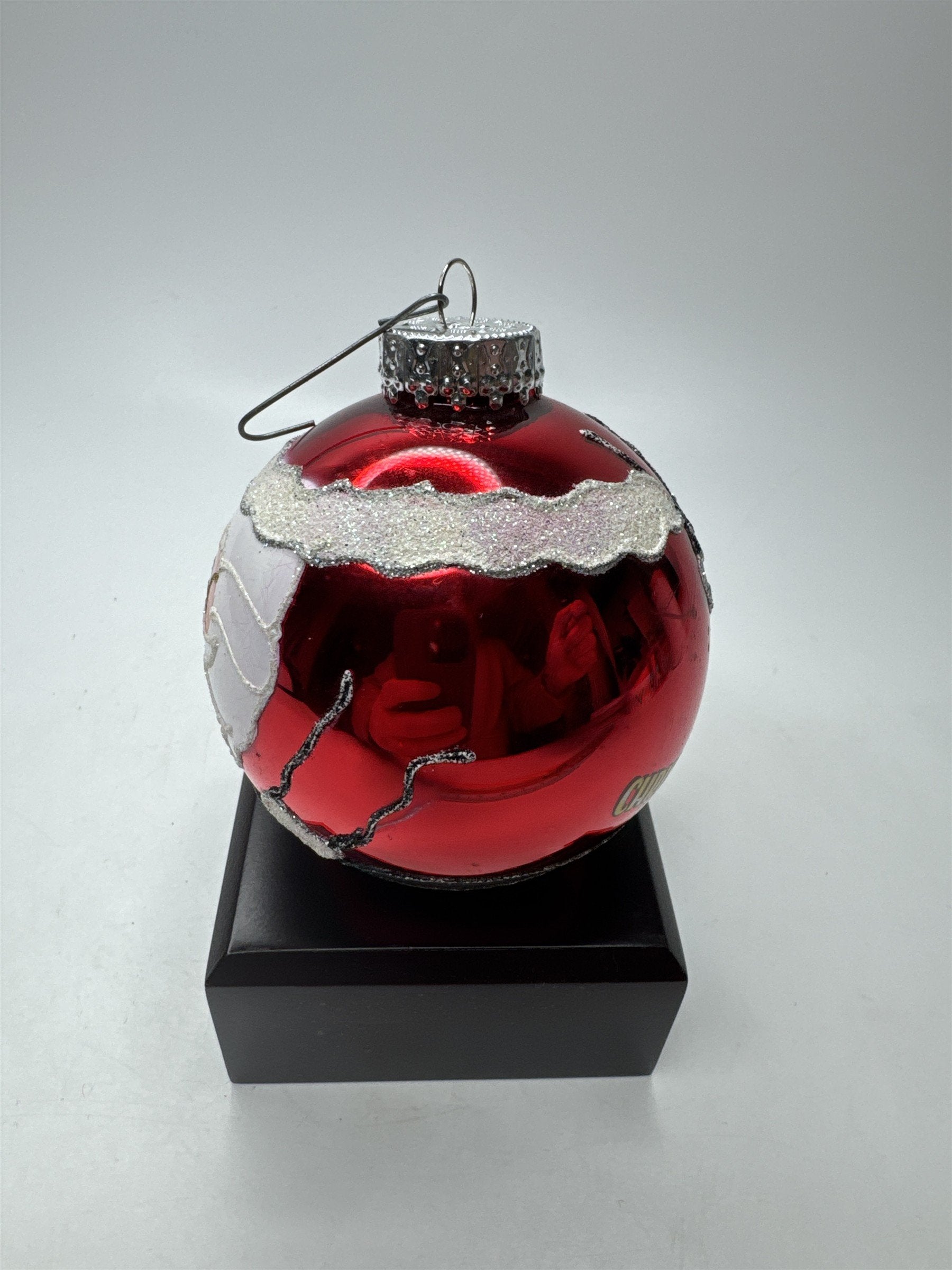 Radio City Rockettes Santa Glass Ornament Christmas Spectacular Collectible