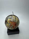 Antique Paper Mache Angel Ornament Candy Container Victorian Litho