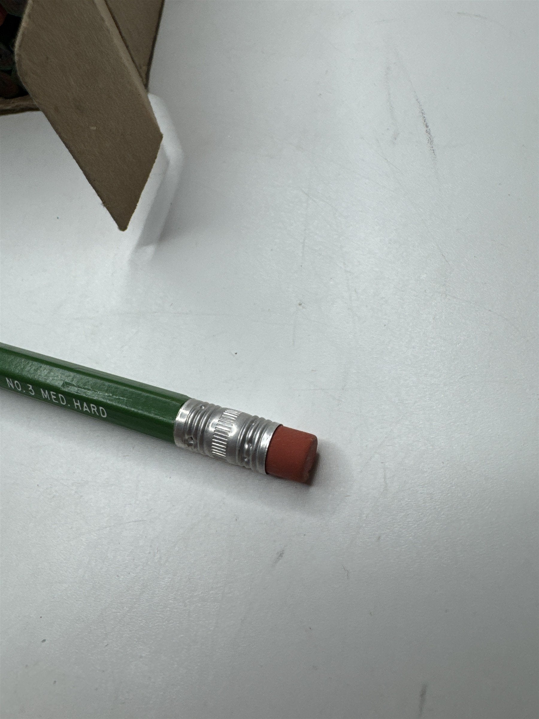 Lot 63 Vintage Skillcraft Bonded No 3 Pencils Green Med Hard NOS Drafting