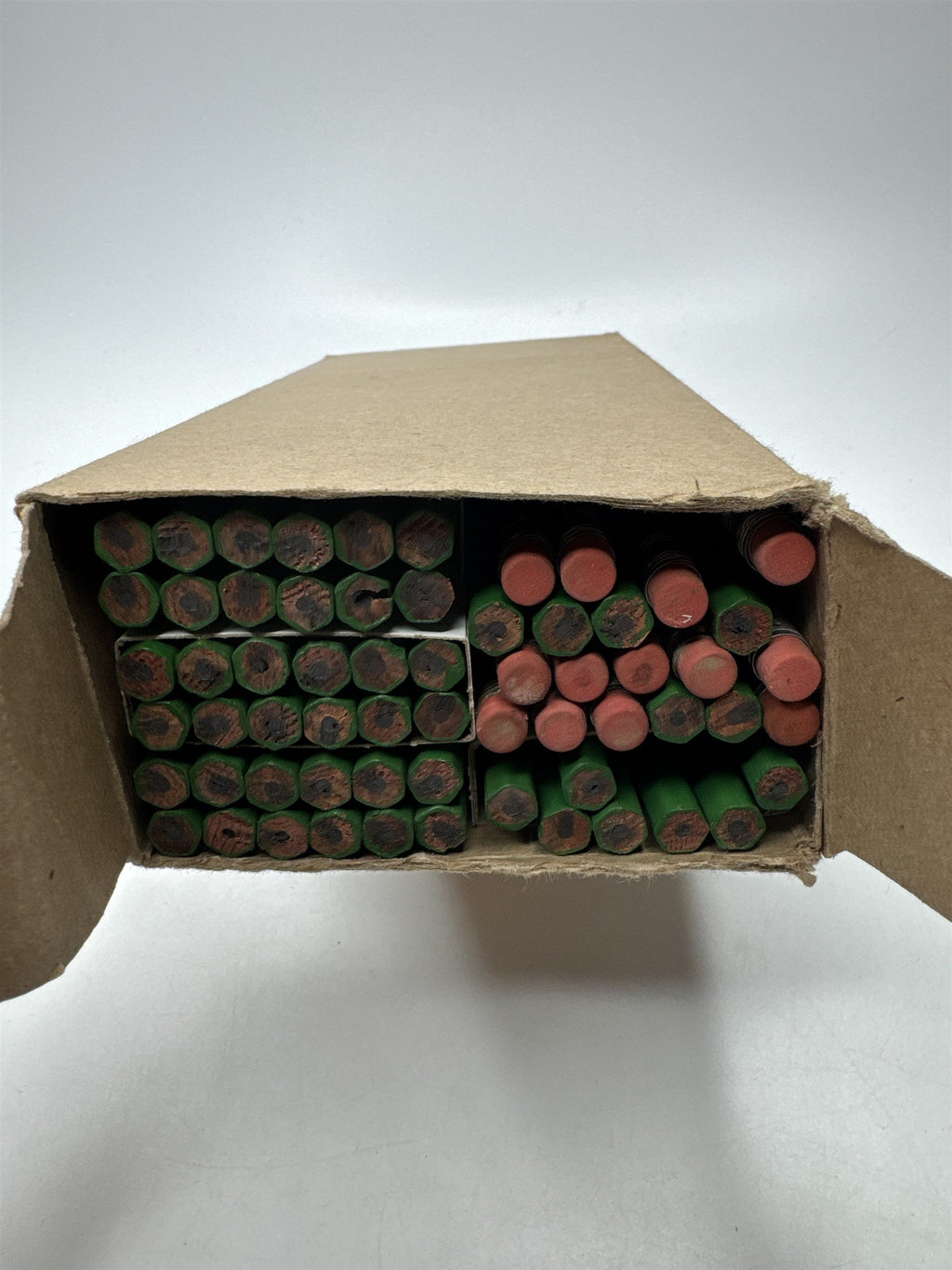 Lot 63 Vintage Skillcraft Bonded No 3 Pencils Green Med Hard NOS Drafting