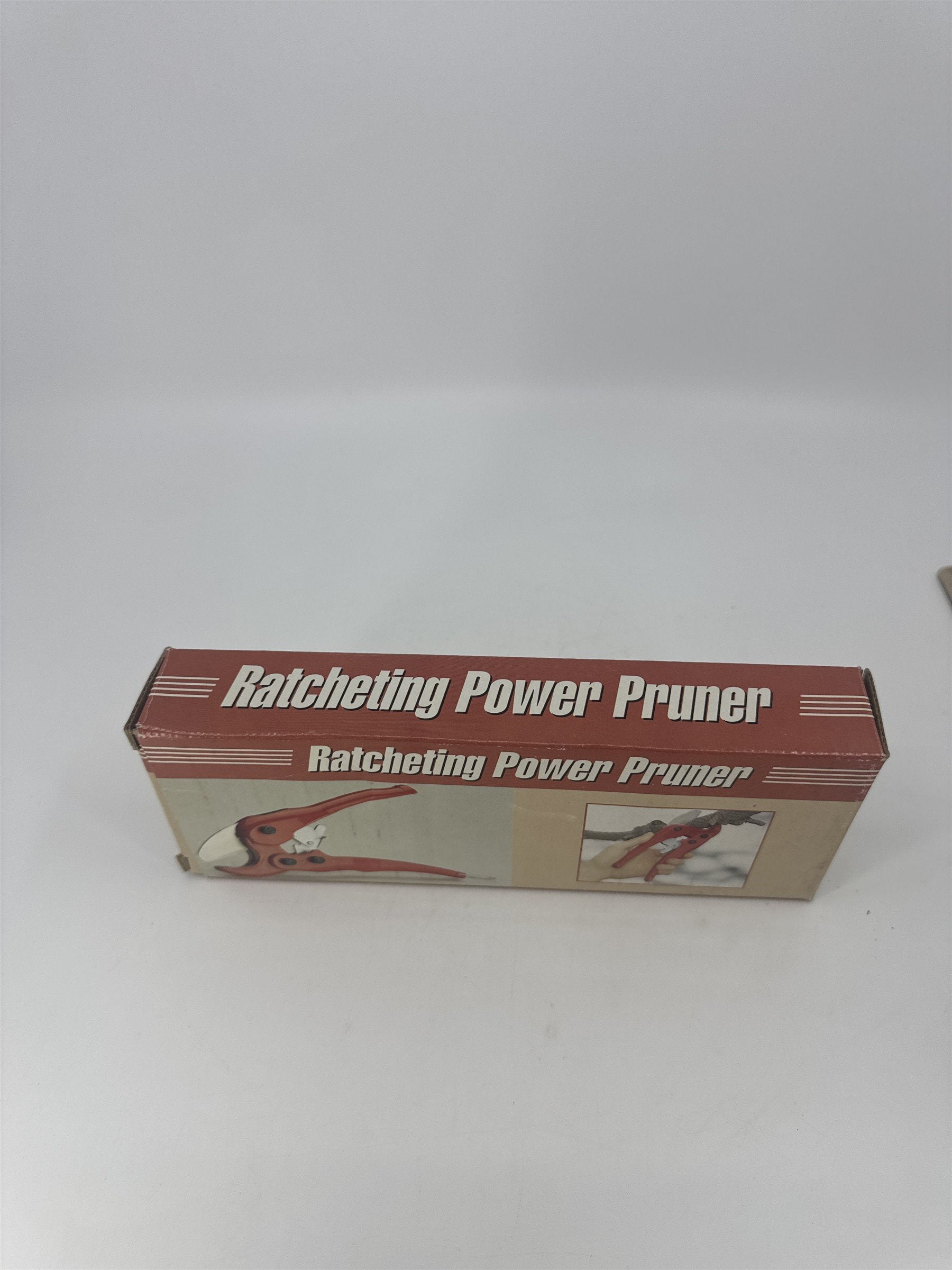 Red Ratcheting Power Pruner New In Box Gardening Pruning Tool