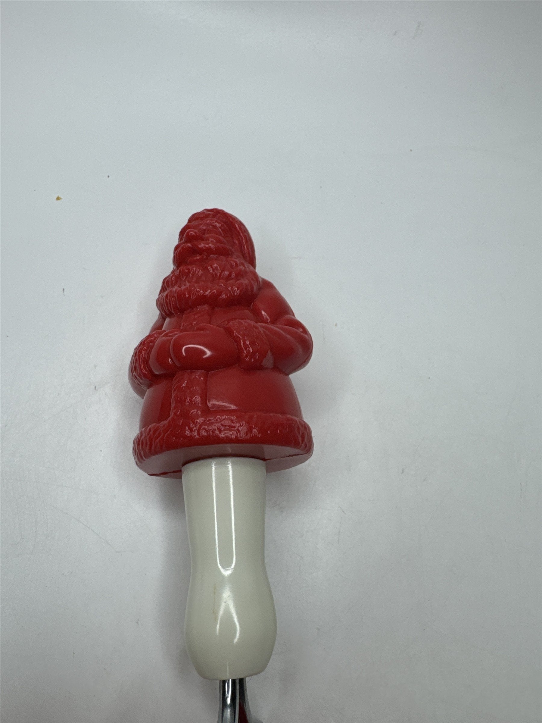 1992 Wilton Santa Rolling Cookie Cutter Wheel Pastry Tool Christmas Plastic