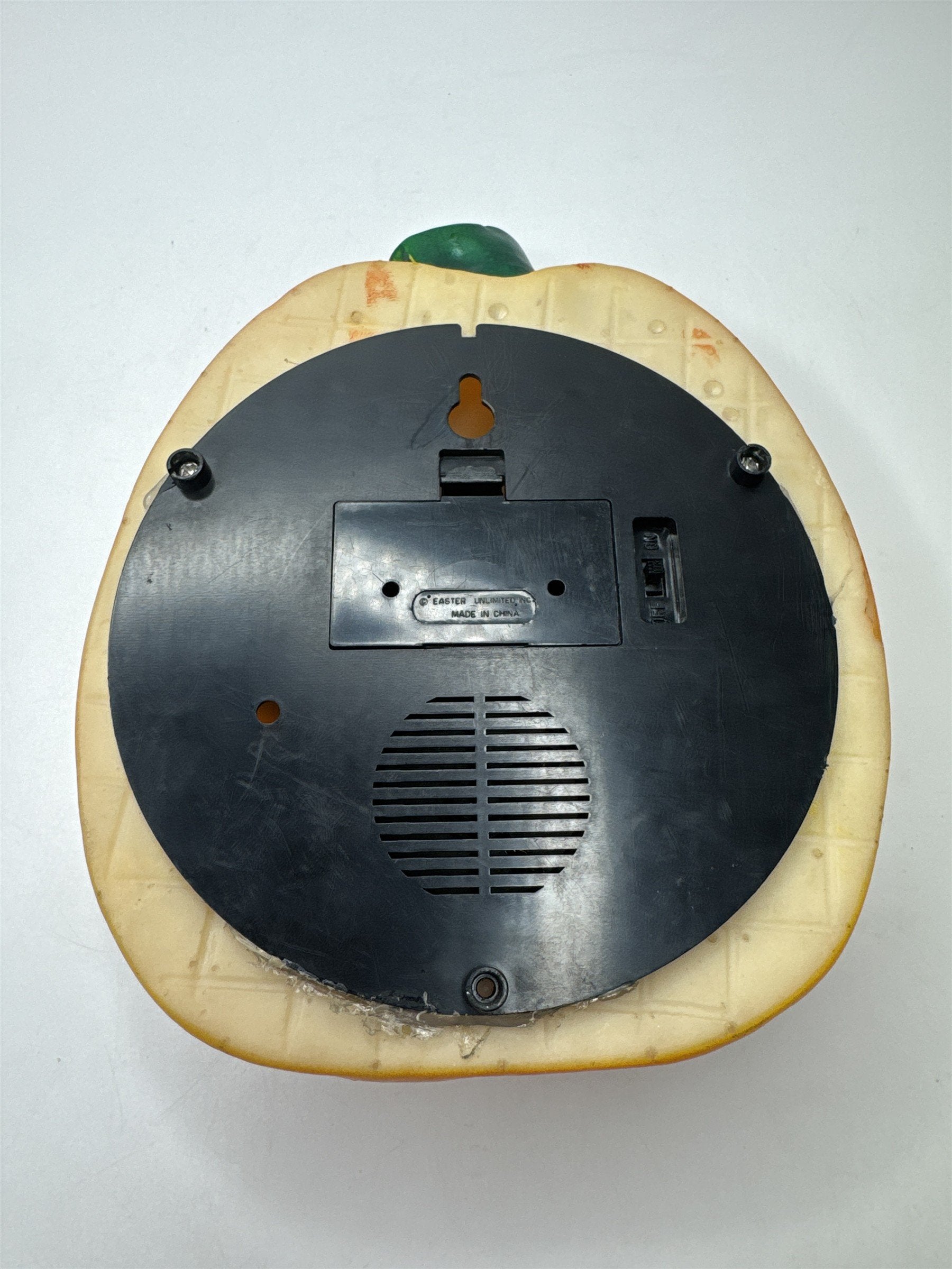 Vintage Halloween Talking Pumpkin Wall Decor Motion Activated Scary Light Up