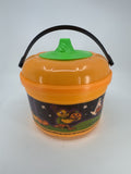 1999 McDonald's Boo Bucket Pail Orange Pumpkin Grimace Halloween Bucket
