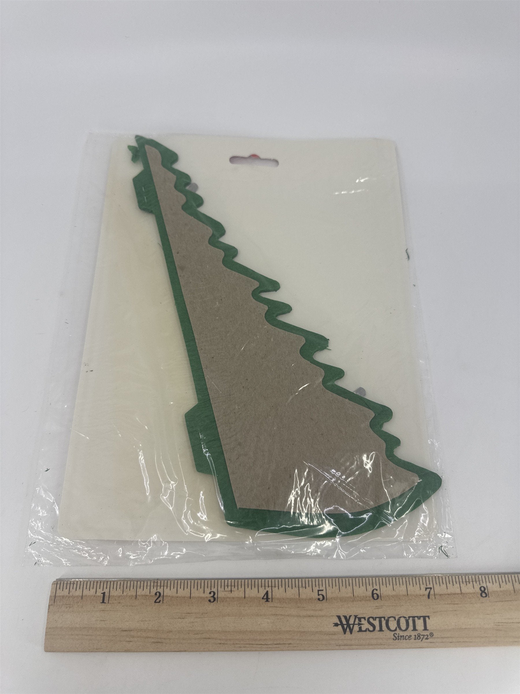 Vintage Beistle Christmas Honeycomb Art-Tissue Paper Green Tree Centerpiece
