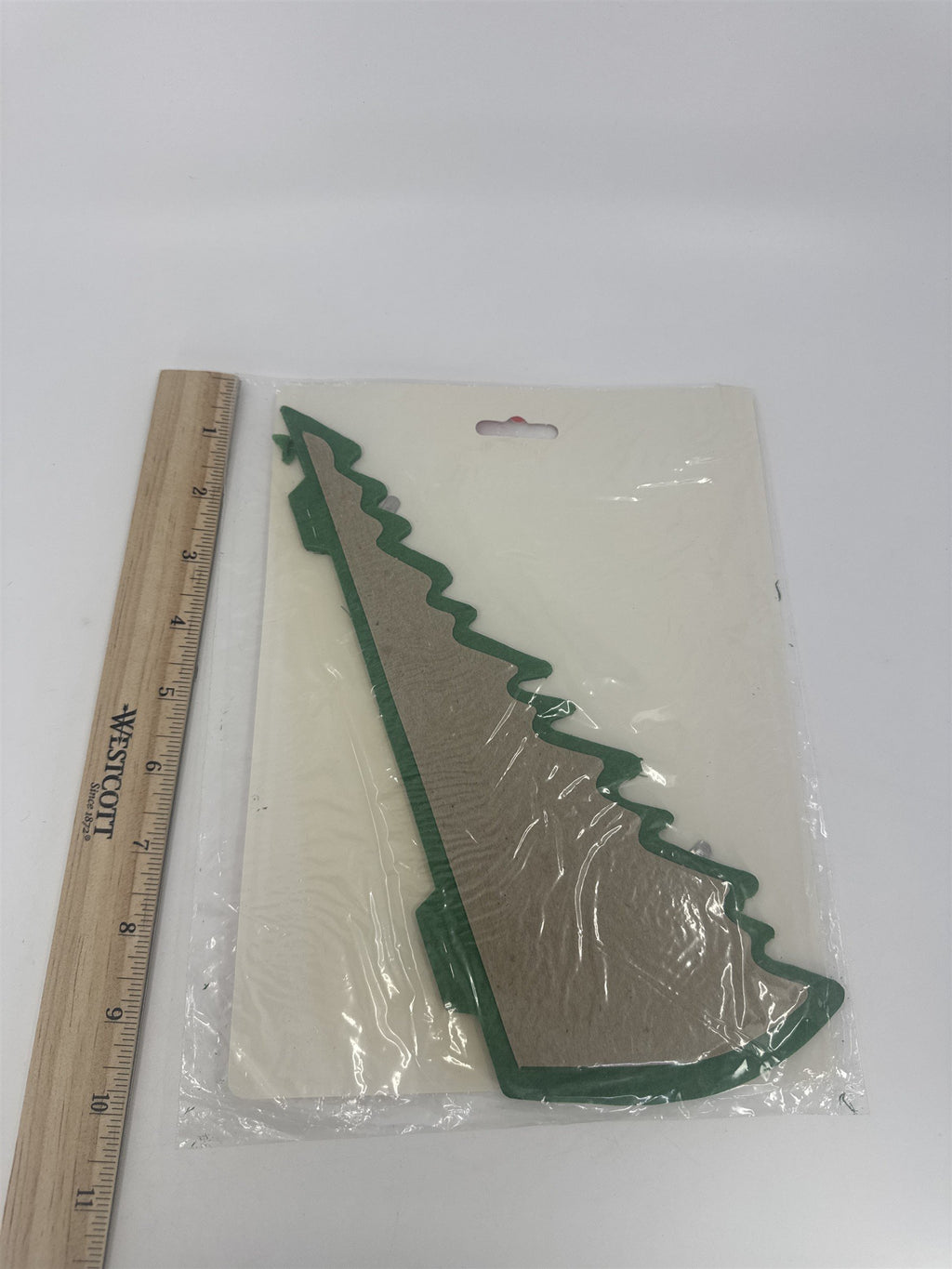 Vintage Beistle Christmas Honeycomb Art-Tissue Paper Green Tree Centerpiece