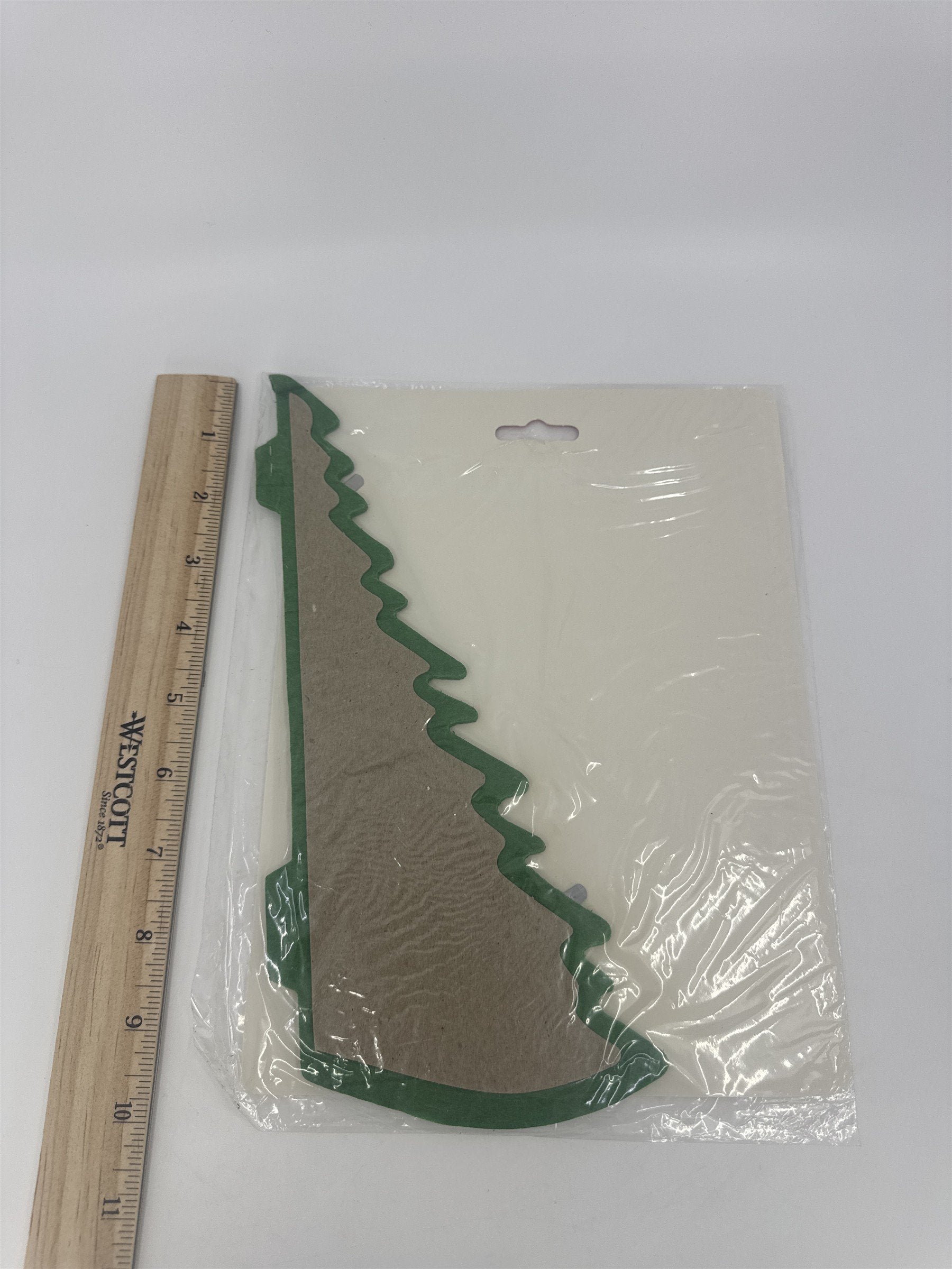 Vintage Beistle Christmas Honeycomb Art-Tissue Paper Green Tree Centerpiece