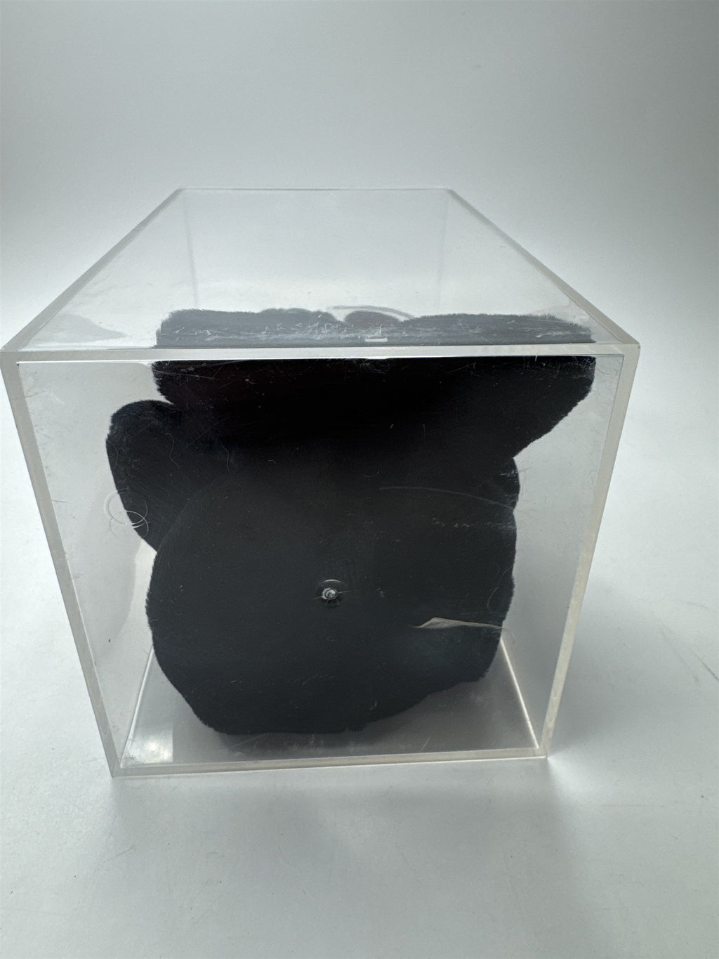 Ty Beanie Baby The End Black Bear 1999 Vintage Plush Retired Y2K w/ Case