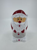 Vintage Christmas Santa Claus Plastic Child's Sippy Cup W/ No Straw