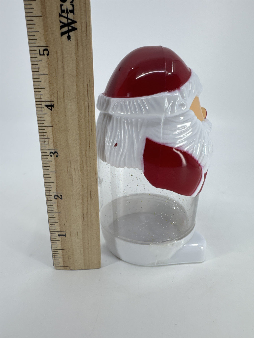 Vintage Christmas Santa Claus Plastic Child's Sippy Cup W/ No Straw