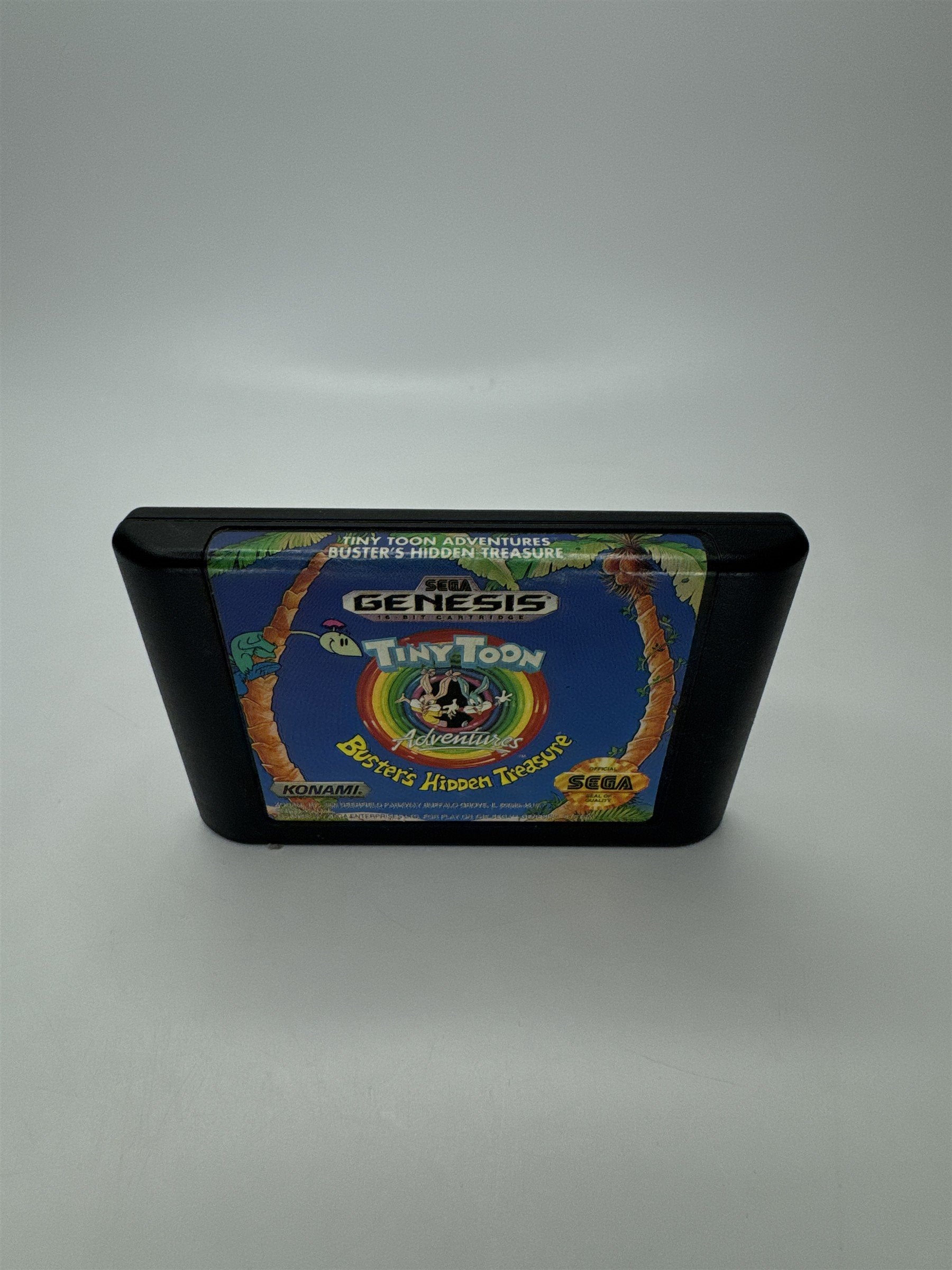 Tiny Toon Adventures Buster's Hidden Treasure Sega Genesis Konami Platformer