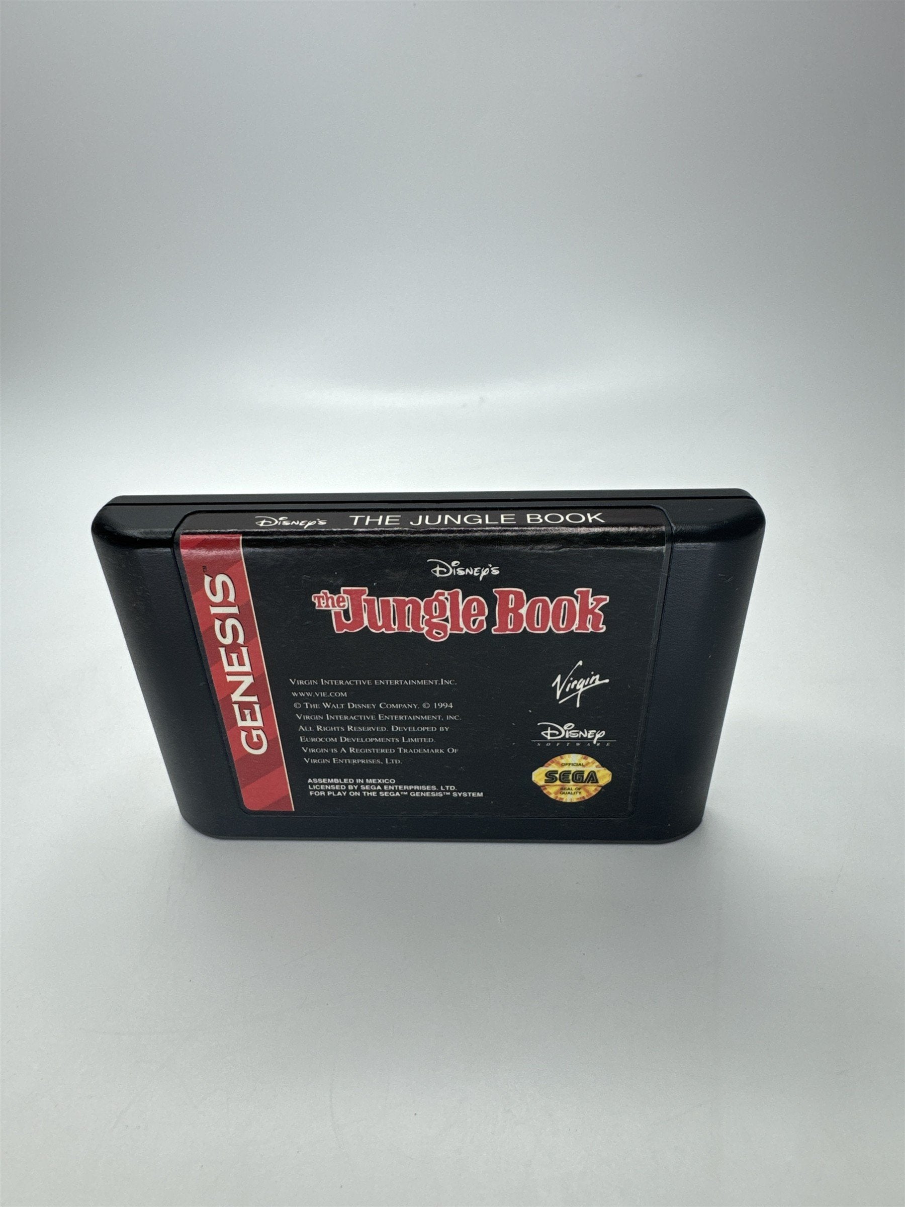 Disney's The Jungle Book Sega Genesis Game Cartridge Virgin Platformer