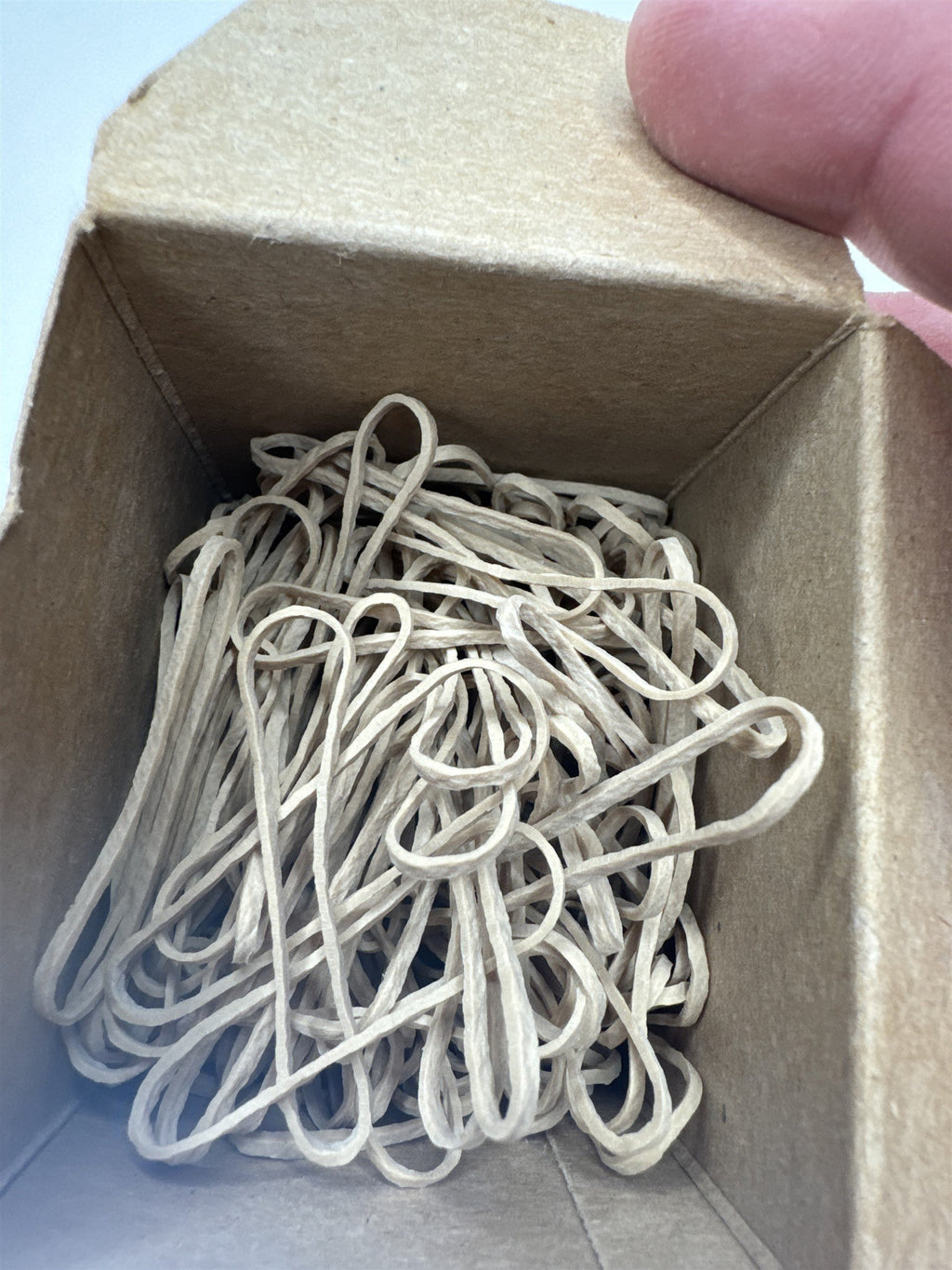 Vintage FSN Plymouth Rubber Bands Box Size 14 Canton MA Military *Dry Bands*