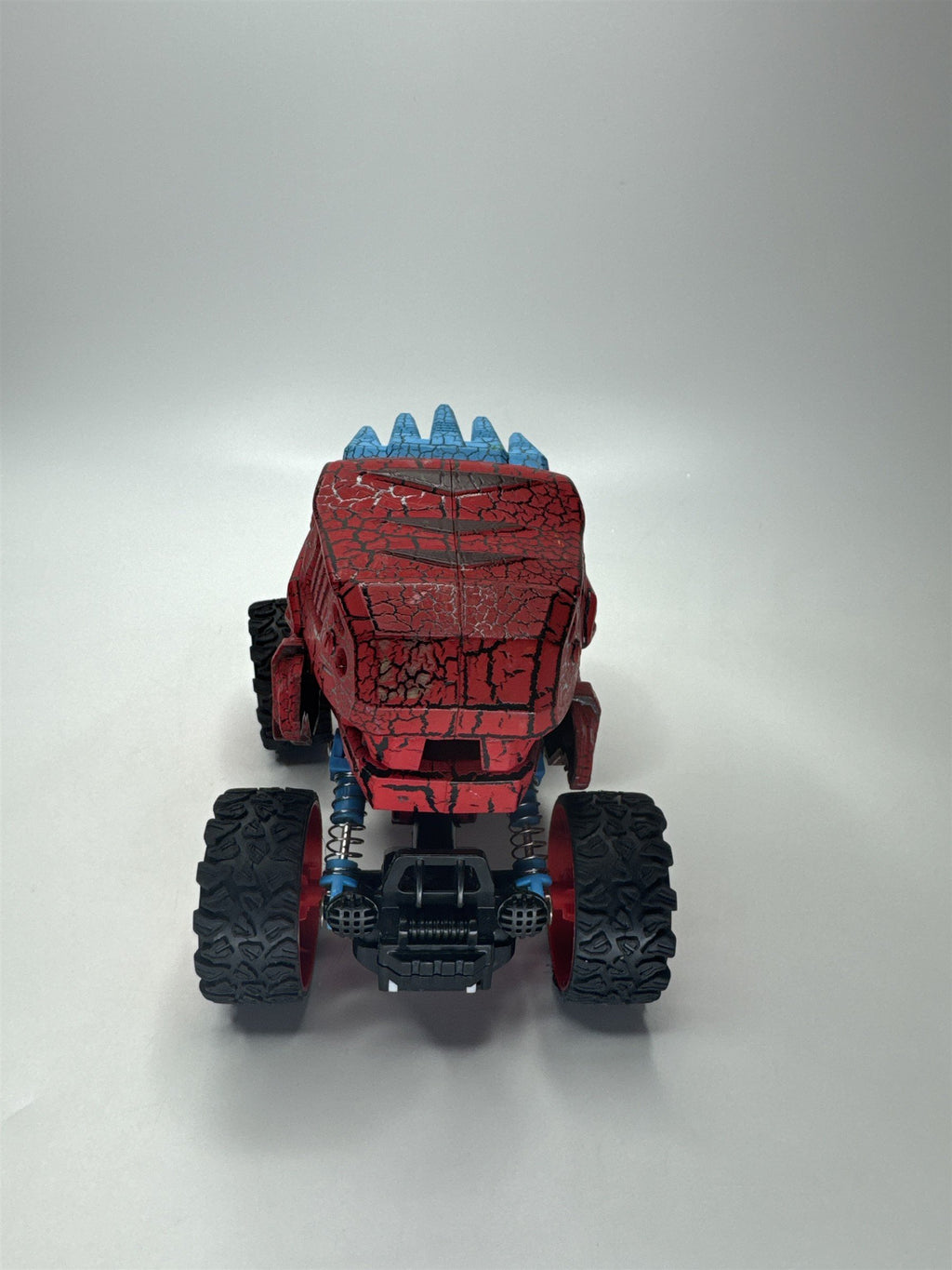 Aeromax Rugged Racers Dino-Faur Pull Back Truck Red 4x4 Monster Toy