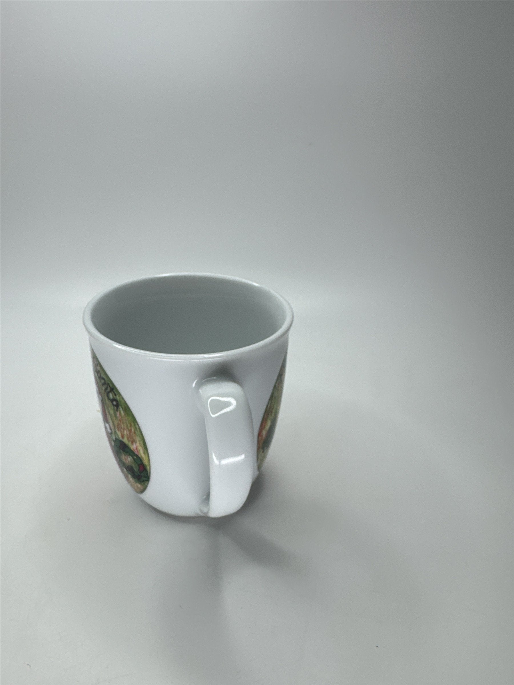 Milk For Santa Ceramic Mug Christmas Holiday Coffee Cocoa Cup Kitchen Decor