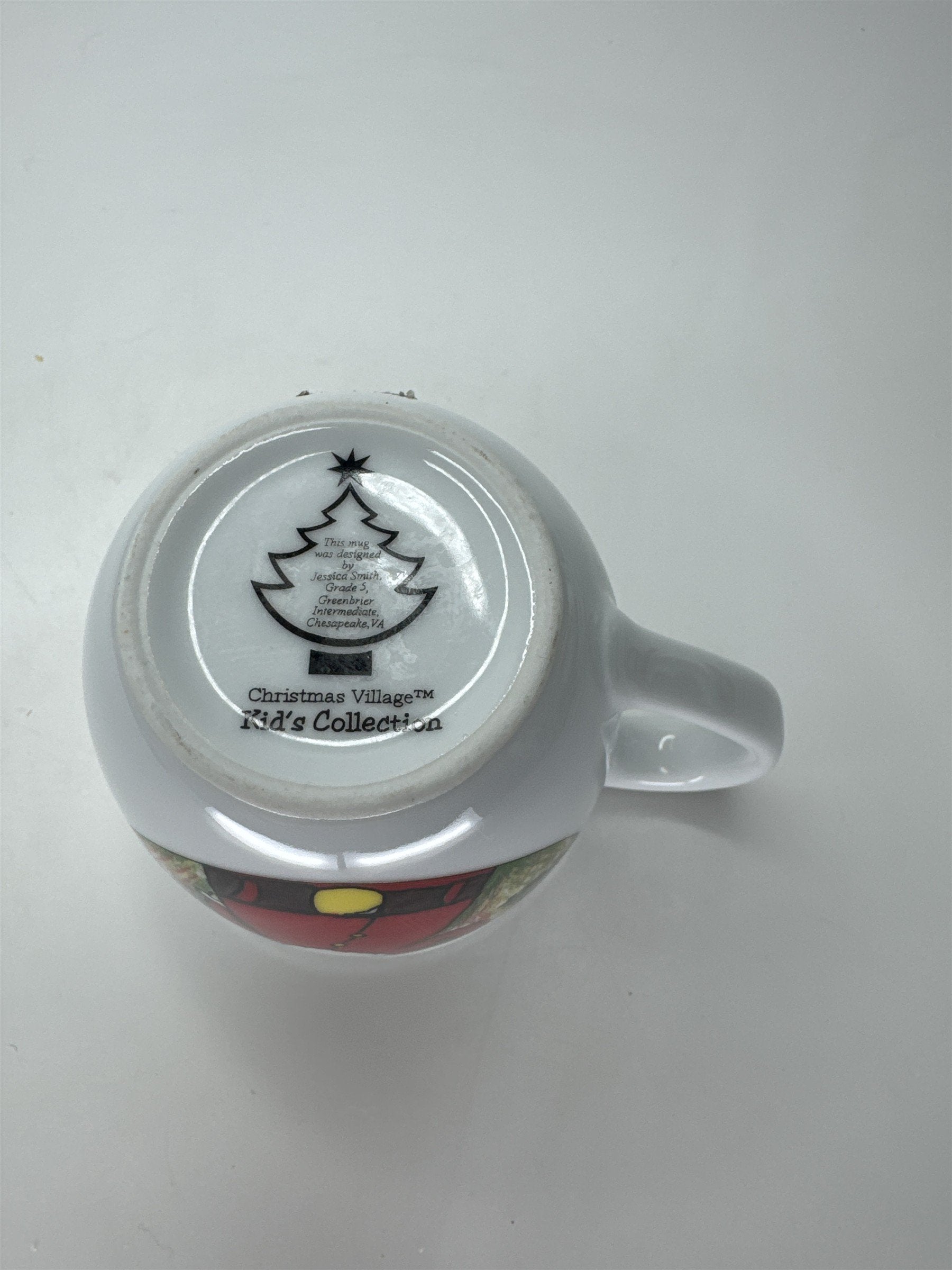 Milk For Santa Ceramic Mug Christmas Holiday Coffee Cocoa Cup Kitchen Decor