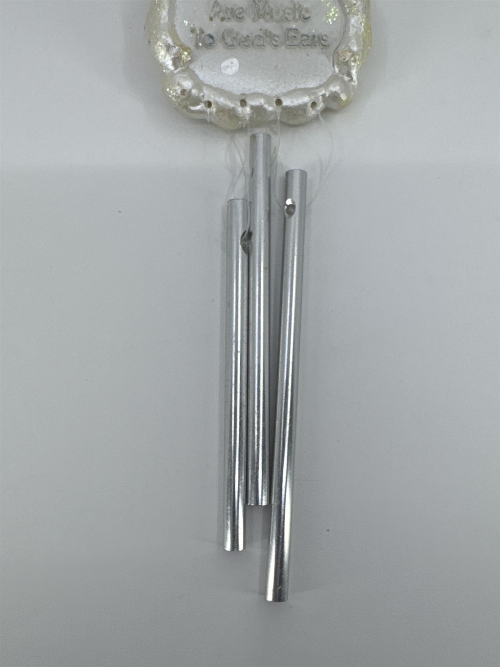 Vintage Paula's Little Angel Wind Chimes "Prayers Are Music To God's Ear"