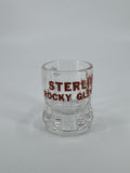 Vintage Sterling's Rocky Glen Park Shot Glass Pennsylvania PA Souvenir