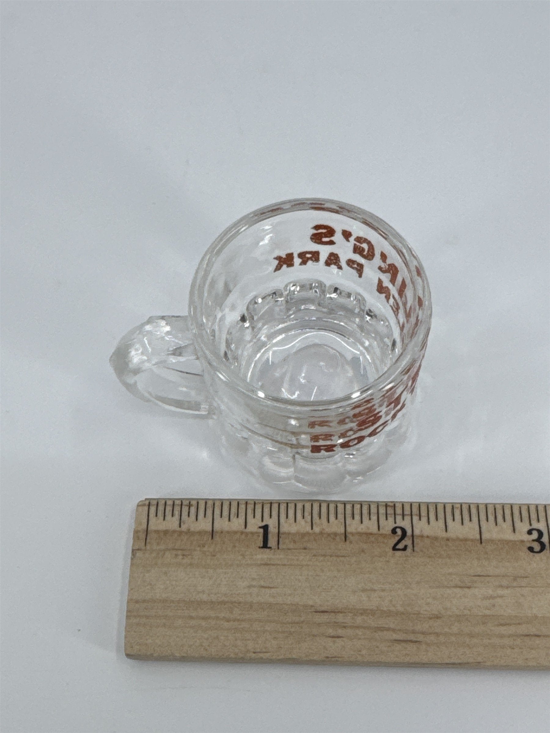 Vintage Sterling's Rocky Glen Park Shot Glass Pennsylvania PA Souvenir