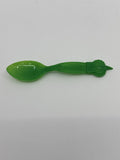 Vintage Green Carvel Ice Cream Spoon Vintage Ice Cream Advertising Plastic Spoon