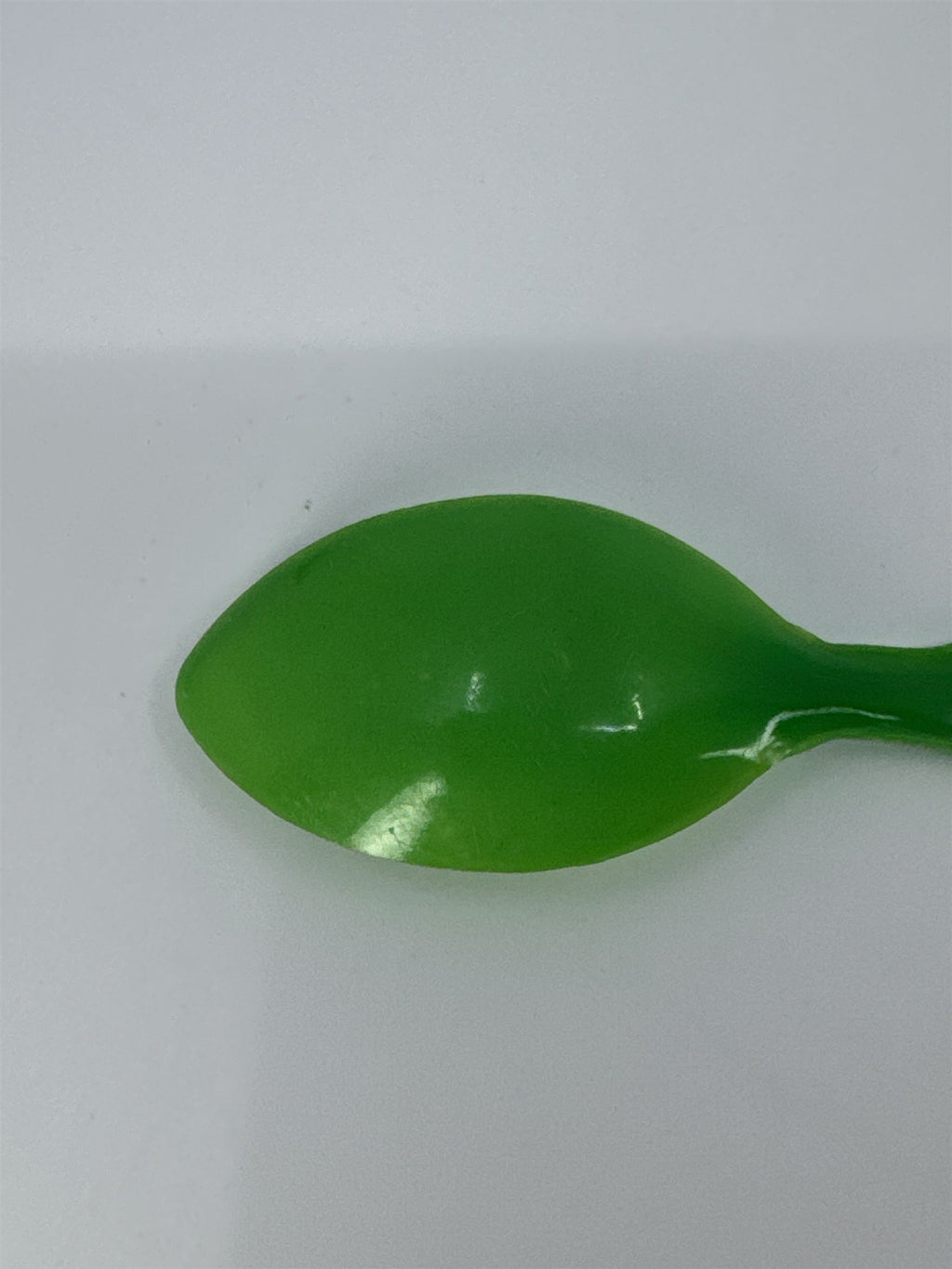 Vintage Green Carvel Ice Cream Spoon Vintage Ice Cream Advertising Plastic Spoon