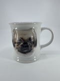Vintage Best Friends Originals By Expres Pekingese Dog Embossed Coffee Mug