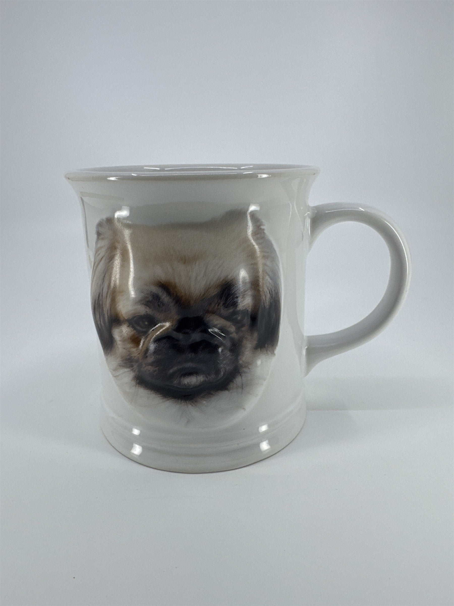 Vintage Best Friends Originals By Expres Pekingese Dog Embossed Coffee Mug
