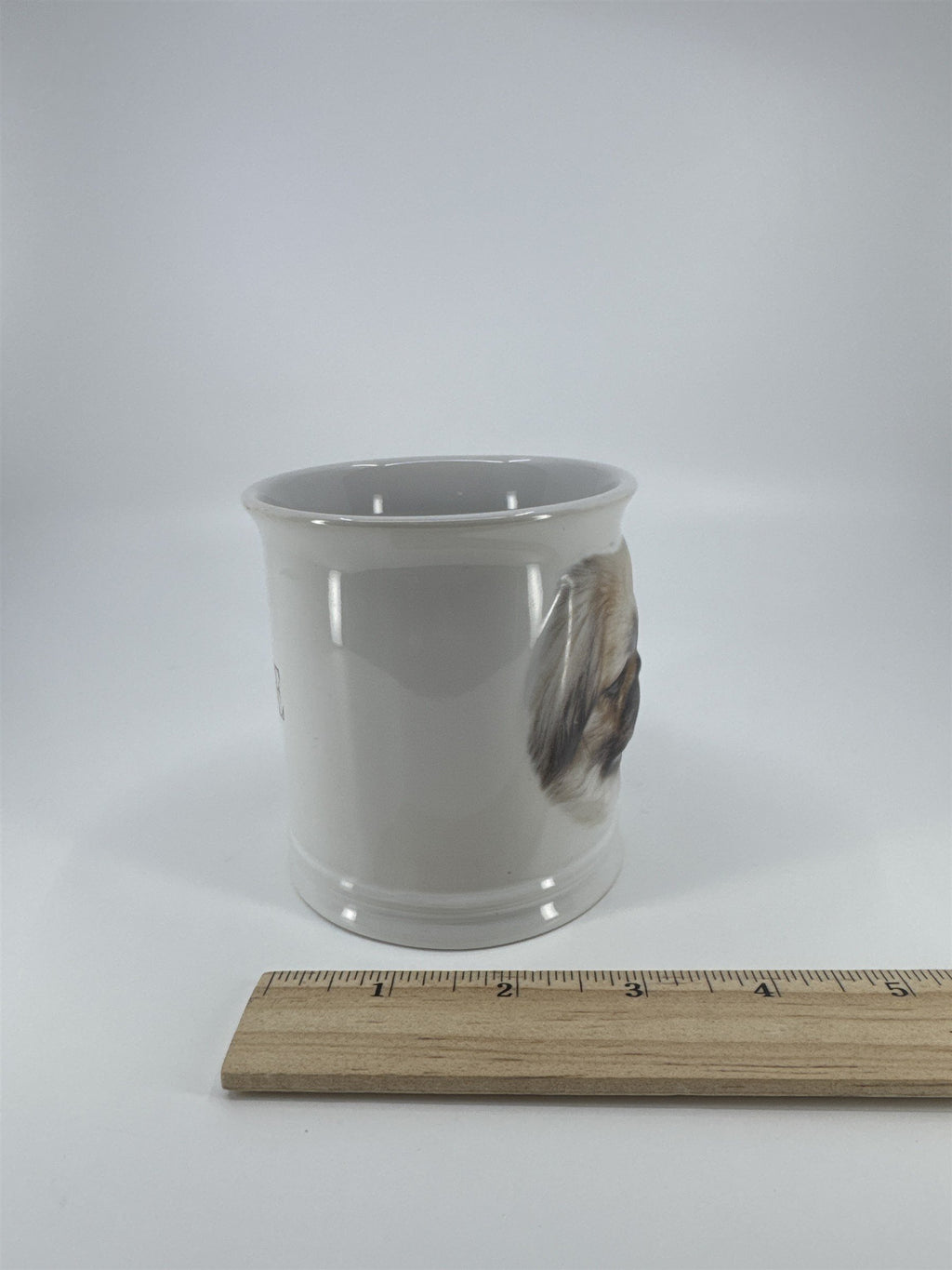 Vintage Best Friends Originals By Expres Pekingese Dog Embossed Coffee Mug