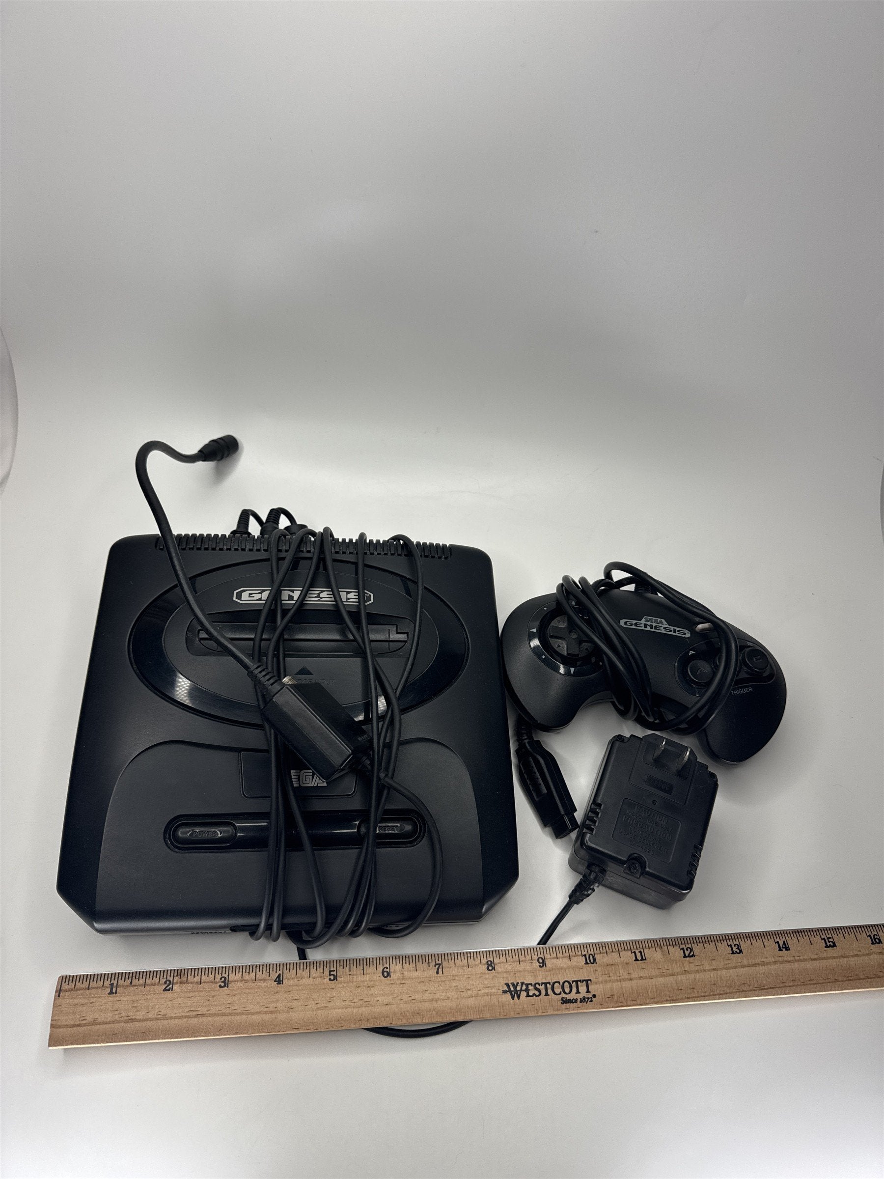 Vtg SEGA Genesis Console System Controller Power Supply Model 2 VGC ~ Untested