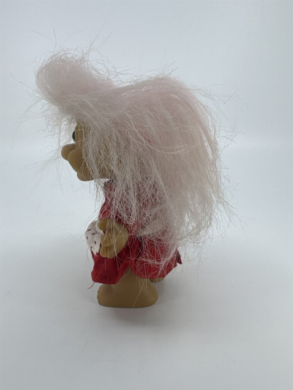Vintage Russ Troll Doll Valentine's Day Doll W/ Heart Apron You're Very Special