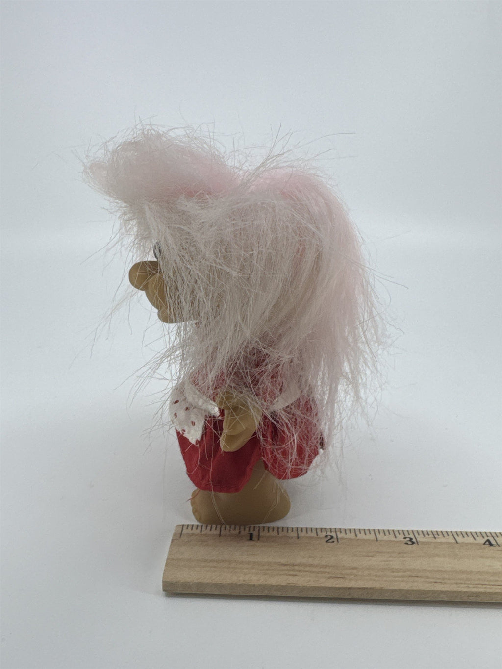 Vintage Russ Troll Doll Valentine's Day Doll W/ Heart Apron You're Very Special