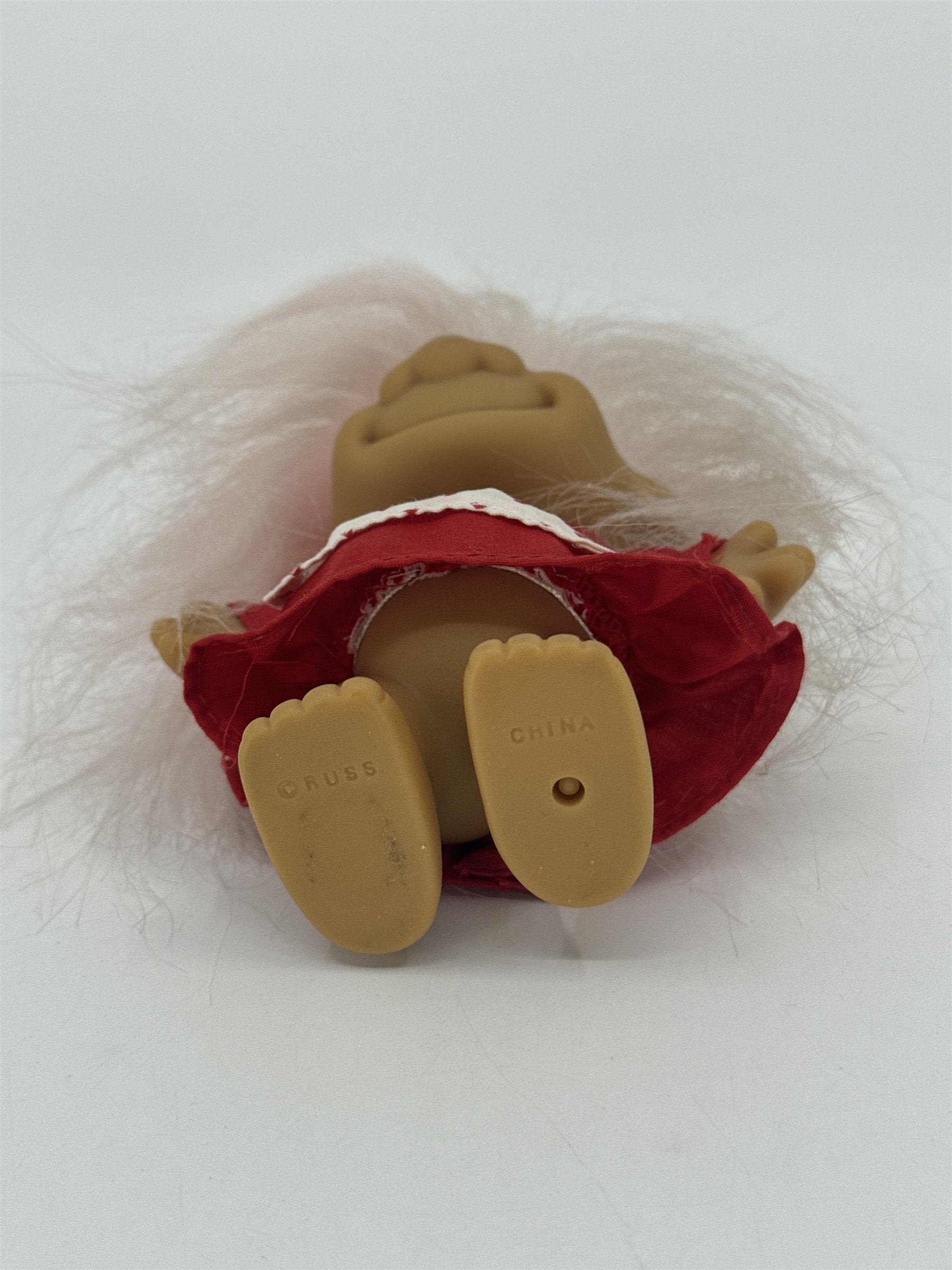 Vintage Russ Troll Doll Valentine's Day Doll W/ Heart Apron You're Very Special