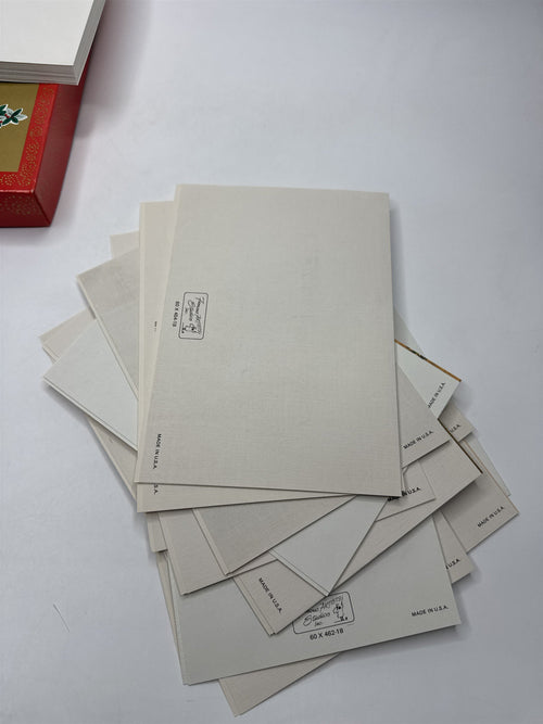 Famous Artists Studios Vintage Christmas Card Lot 18 NOS Religious Santa 1960s