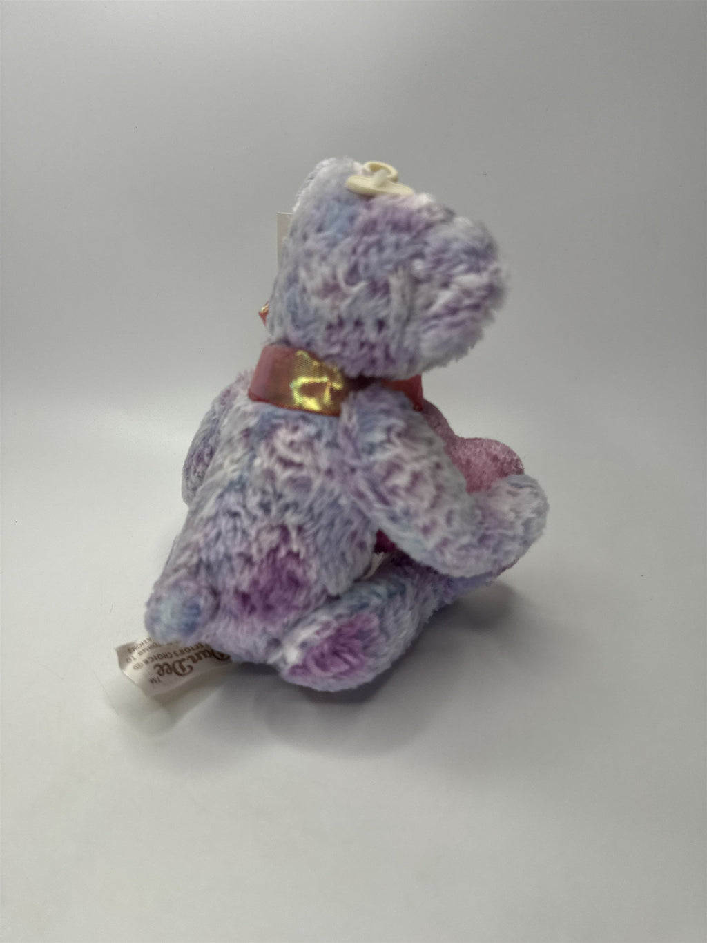 Dan Dee Teddy Bear NWT Plush Blue Pink Purple Valentine Heart