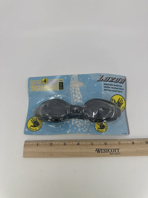 Body Glove Recreational Lazor Adjustable Swimming Goggles Ages 13-18
