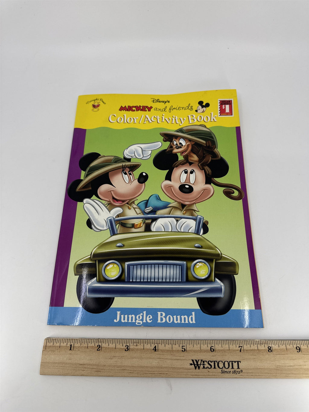 Disney's Mickey Mouse And Friends Color/Activity Book Jungle Bound